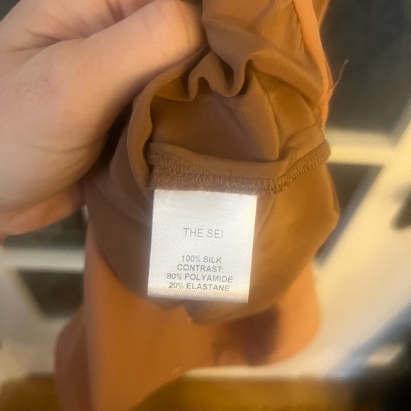 The Sei - 100% Silk Bodysuit | High Fashion | Size 10 - Picture 7 of 7